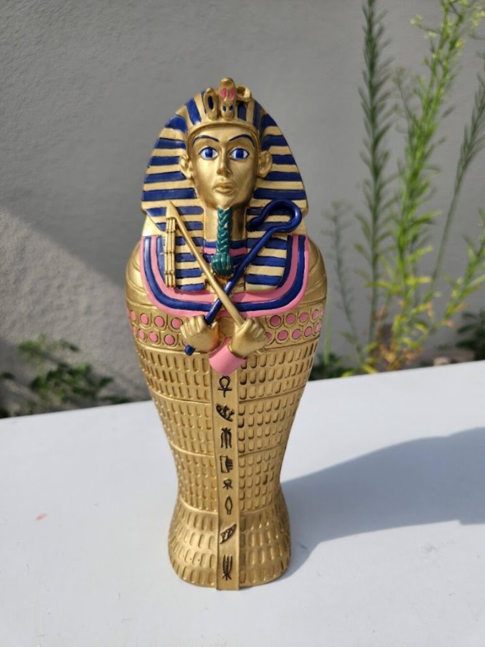 Egyptian Pharaoh Sarcophagus Piggy Bank King Tutankhamun Tut Egypt Coffin highly